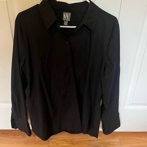 Worthington Black Button-down Sz XXL